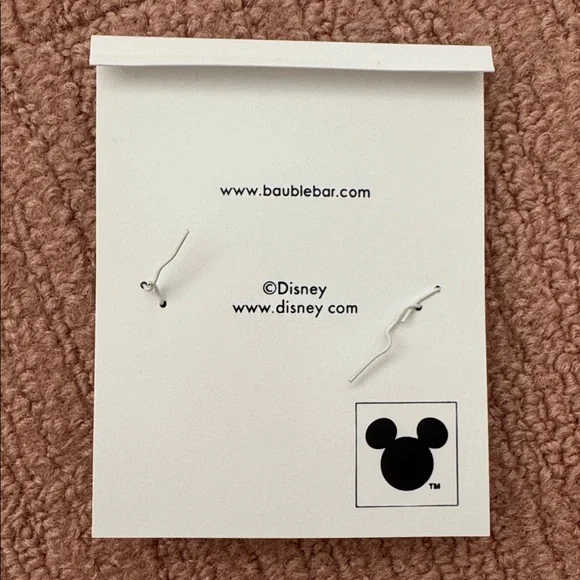 NWT Bauble Bar Disney Mickey & Minnie Mouse Kissing Cuff Bracelet - Picture 9 of 9